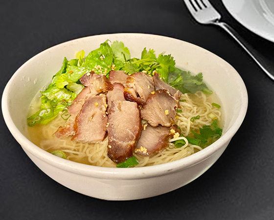 Image: Bbq pork noodle